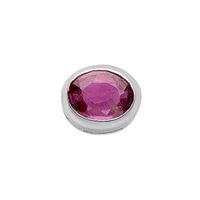 Charm Donna Oro Donna Elements in Oro bianco Rubino DCHR8693